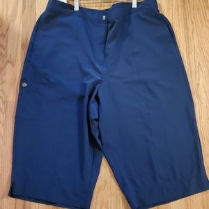 Plus-Size Navy Shorts - New